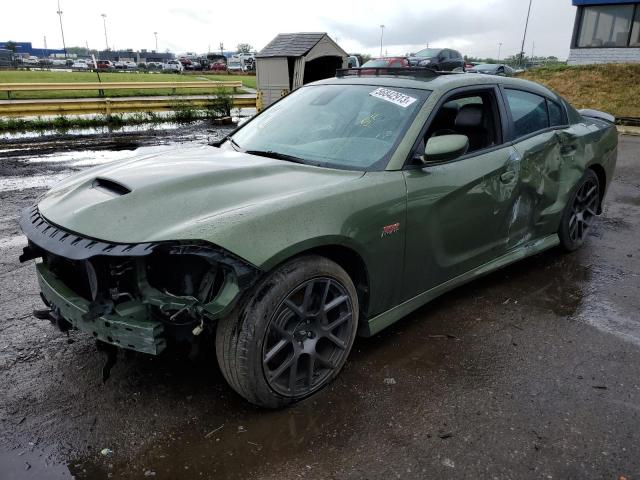 DODGE CHARGER SC 2019 with VIN 2C3CDXGJ4KH621852 - Photo from auction