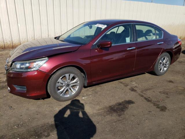 HONDA ACCORD LX 2014 with VIN 1HGCR2F30EA091614 - Photo from auction