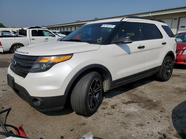 FORD EXPLORER S 2014 with VIN 1FM5K8GT4EGC51354 - Photo from auction