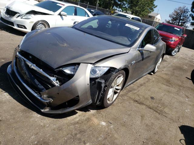 TESLA MODEL S 2015 with VIN 5YJSA1E2XFF112143 - Photo from auction