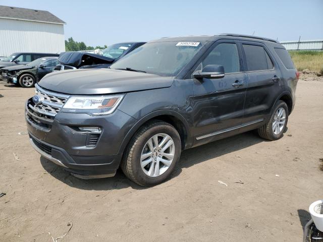 FORD EXPLORER X 2018 with VIN 1FM5K8D85JGA24734 - Photo from auction