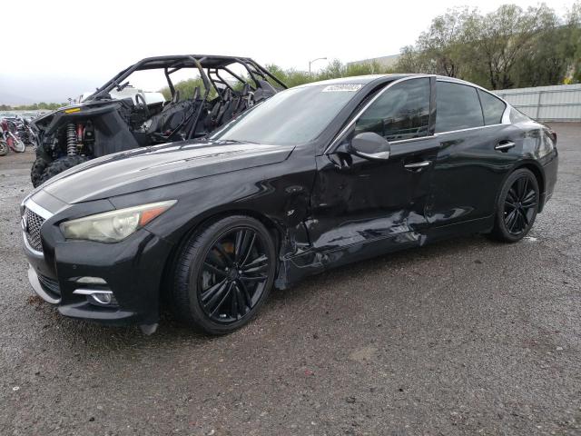 INFINITI Q50 BASE 2014 with VIN JN1BV7AP9EM675461 - Photo from auction