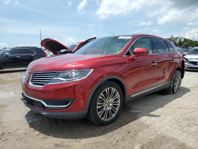 LINCOLN MKX RESERV 2016 with VIN 2LMTJ6LR2GBL53386 - Photo from auction