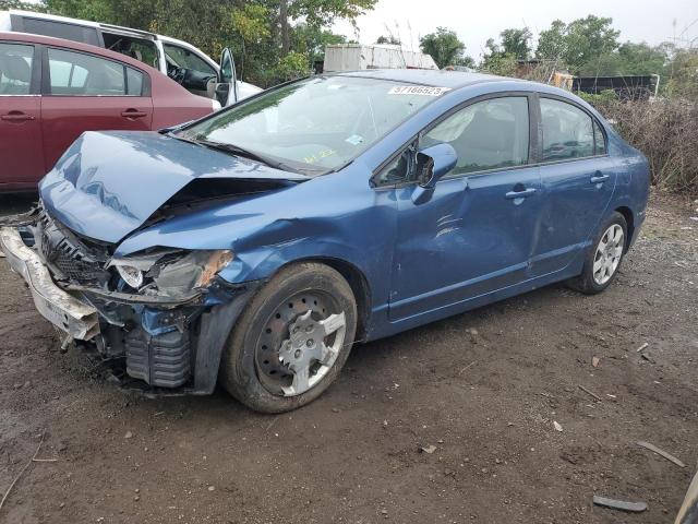 HONDA CIVIC LX 2011 with VIN 19XFA1F54BE046280 - Photo from auction