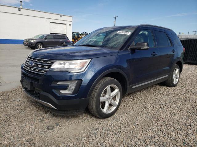 FORD EXPLORER X 2017 with VIN 1FM5K8D84HGD44041 - Photo from auction