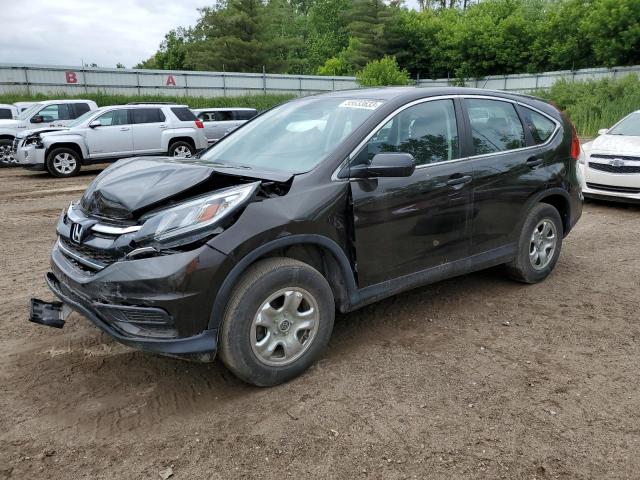 HONDA CR-V LX 2015 with VIN 5J6RM4H35FL069950 - Photo from auction
