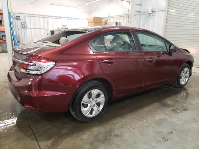 Photo 3 from auction – 2013 HONDA CIVIC LX with VIN 19XFB2F59DE080737