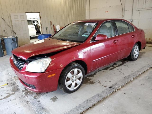 KIA OPTIMA LX 2008 with VIN KNAGE123085177821 - Photo from auction