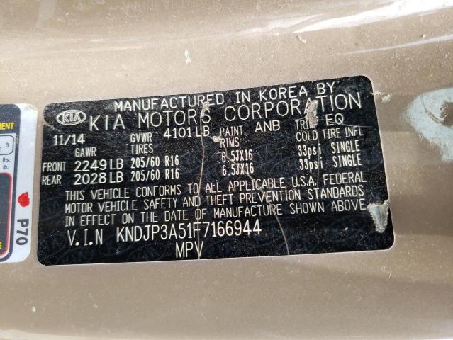 Photo 14 from auction – 2015 KIA SOUL + with VIN KNDJP3A51F7166944