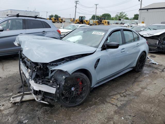 BMW M3 COMPETI 2023 with VIN WBS33AY02PFN53912 - Photo from auction