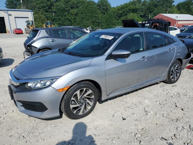 HONDA CIVIC EX 2018 with VIN 2HGFC2F74JH603582 - Photo from auction
