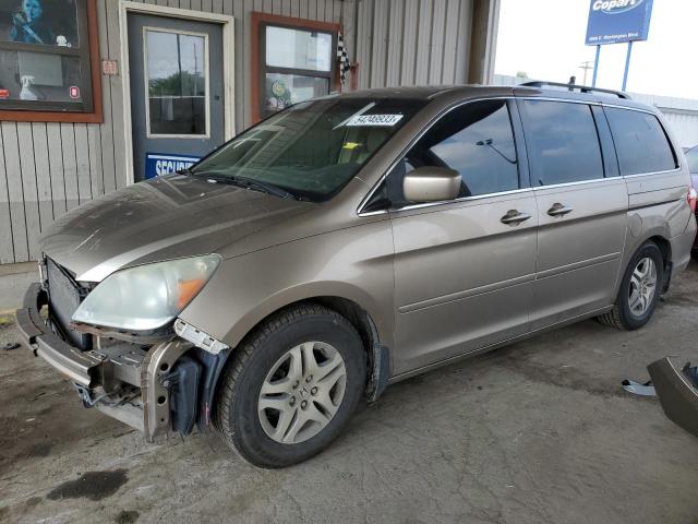 HONDA ODYSSEY EX 2005 with VIN 5FNRL38625B026780 - Photo from auction