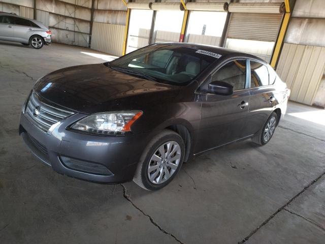 NISSAN SENTRA S 2014 with VIN 3N1AB7AP1EY302173 - Photo from auction