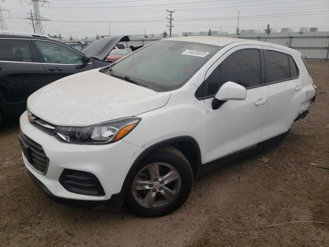 CHEVROLET TRAX LS 2018 with VIN KL7CJNSB5JB719219 - Photo from auction
