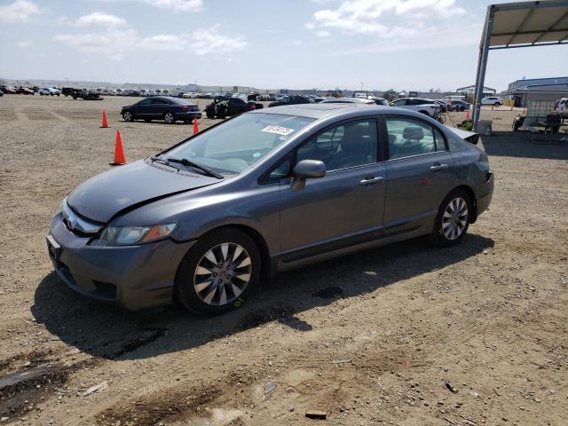 HONDA CIVIC EX 2010 with VIN 19XFA1F87AE054768 - Photo from auction