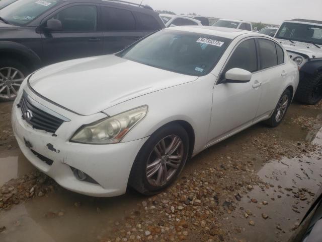 INFINITI G25 BASE 2012 with VIN JN1DV6AP3CM810398 - Photo from auction