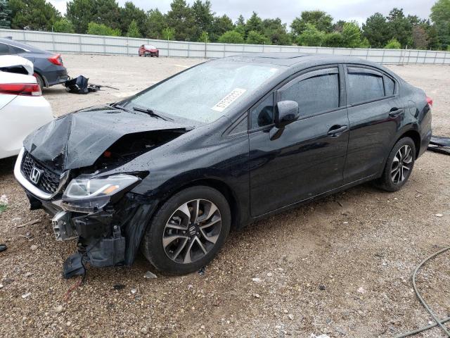 HONDA CIVIC EX 2013 with VIN 19XFB2F83DE204625 - Photo from auction