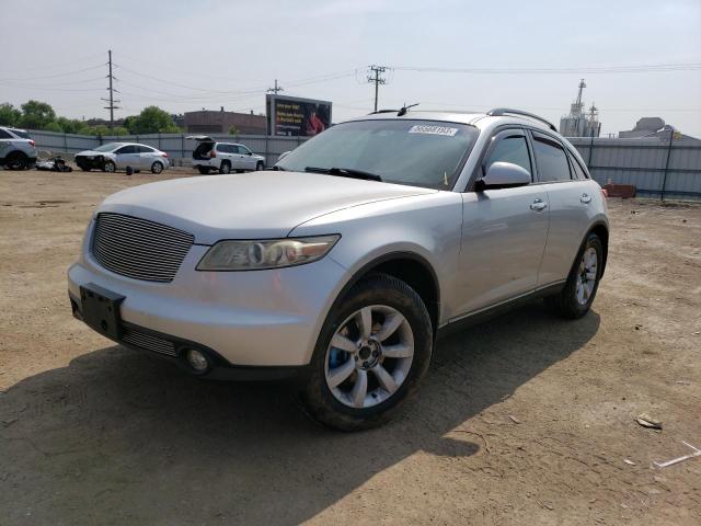 INFINITI FX35 2005 with VIN JNRAS08W95X217259 - Photo from auction