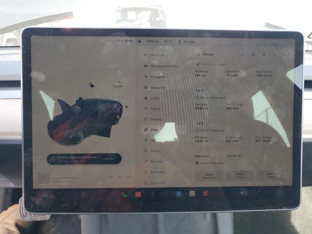 Photo 9 from auction – 2022 TESLA MODEL 3 with VIN 5YJ3E1EA0NF368757