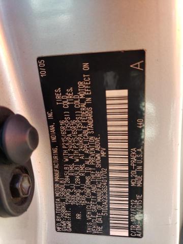 Photo 14 from auction – 2006 TOYOTA SIENNA with VIN 5TDZA23C36S401702