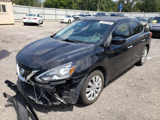 NISSAN SENTRA S 2016 with VIN 3N1AB7AP2GL679918 - Photo from auction