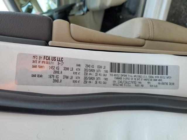 Photo 14 from auction – 2018 JEEP GRAND CHER with VIN 1C4RJFCG0JC170763