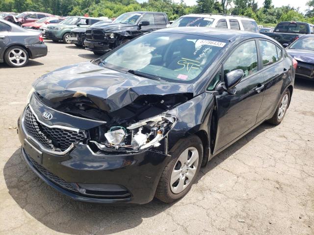 KIA FORTE LX 2015 with VIN KNAFX4A67F5396033 - Photo from auction