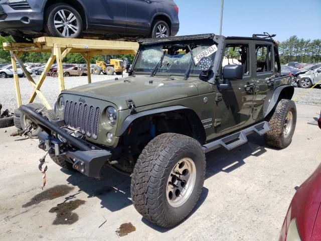 JEEP WRANGLER U 2016 with VIN 1C4BJWDG7GL154262 - Photo from auction