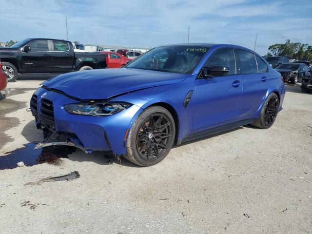 BMW M3 2023 with VIN WBS53AY00PFN91518 - Photo from auction