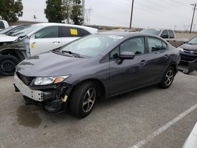 HONDA CIVIC SE 2015 with VIN 19XFB2F71FE047154 - Photo from auction
