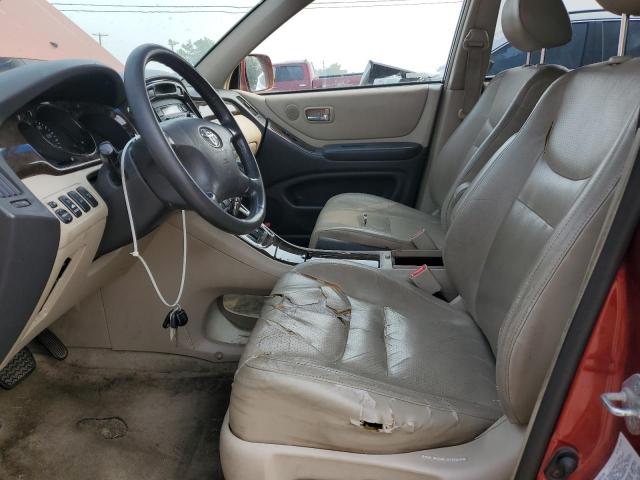 Photo 7 from auction – 2002 TOYOTA HIGHLANDER with VIN JTEGF21A820064866