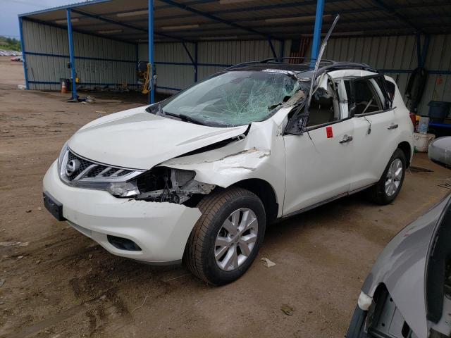 NISSAN MURANO S 2014 with VIN JN8AZ1MW0EW503003 - Photo from auction