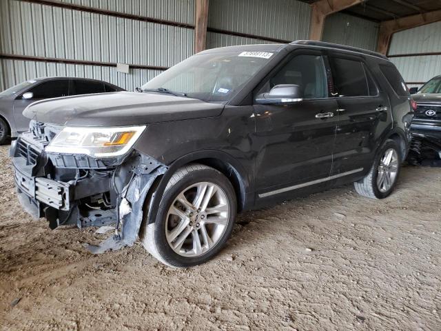 FORD EXPLORER L 2017 with VIN 1FM5K7F82HGA98808 - Photo from auction