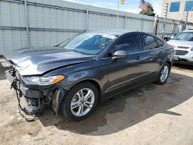 FORD FUSION SE 2018 with VIN 3FA6P0HD4JR232301 - Photo from auction