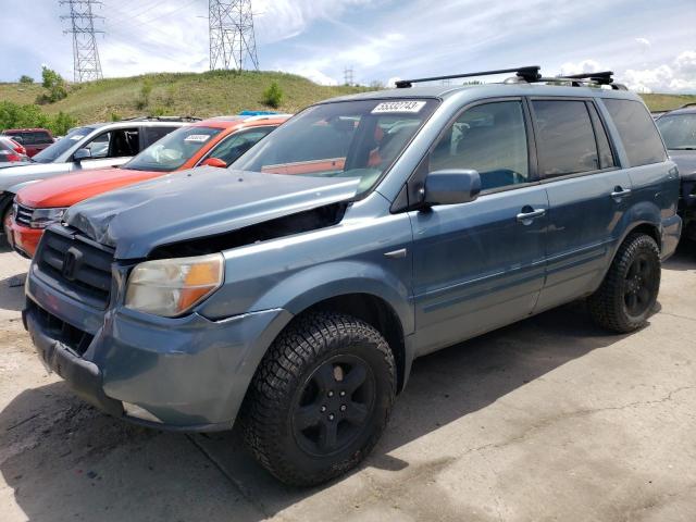 HONDA PILOT EXL 2008 with VIN 5FNYF18548B020000 - Photo from auction