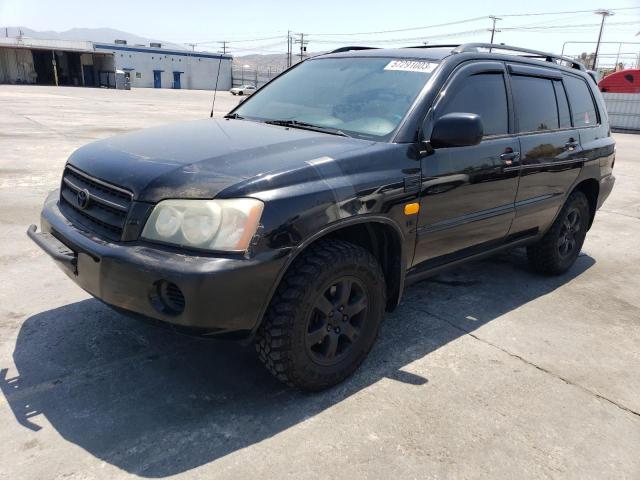 TOYOTA HIGHLANDER 2003 with VIN JTEGF21A330089577 - Photo from auction
