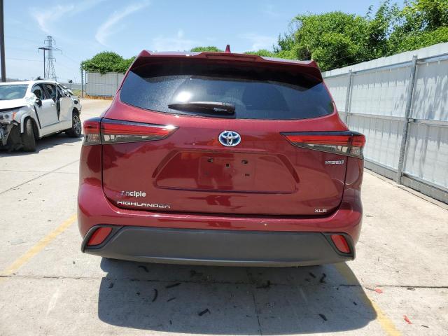 Photo 6 from auction – 2021 TOYOTA HIGHLANDER with VIN 5TDGARAH2MS503438