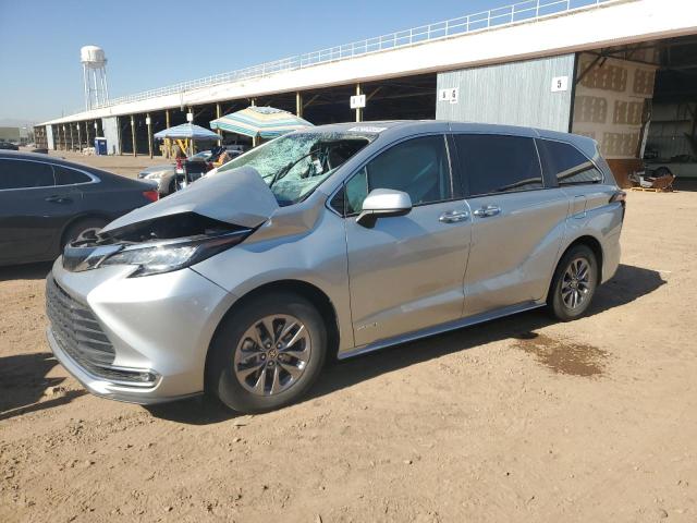Photo 1 from auction – 2021 TOYOTA SIENNA XLE with VIN 5TDYRKEC8MS026548