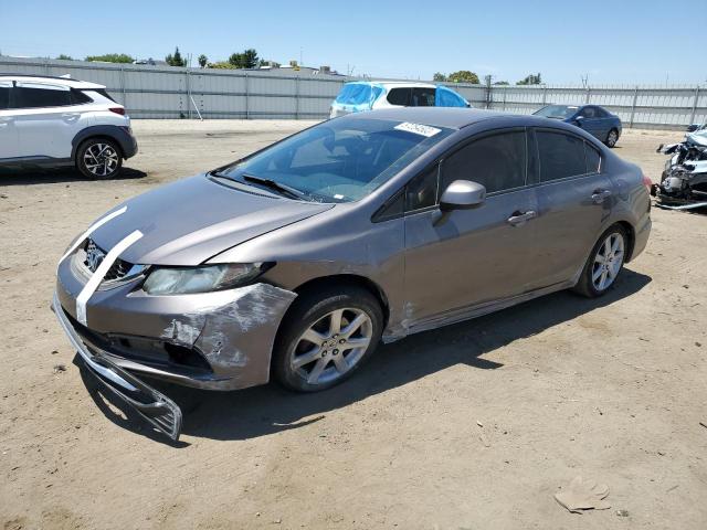 HONDA CIVIC LX 2013 with VIN 19XFB2F57DE255390 - Photo from auction