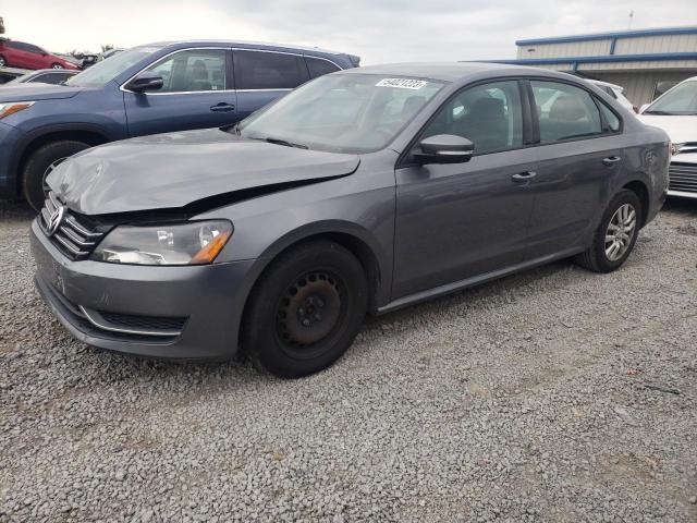 VOLKSWAGEN PASSAT S 2015 with VIN 1VWAS7A33FC102509 - Photo from auction