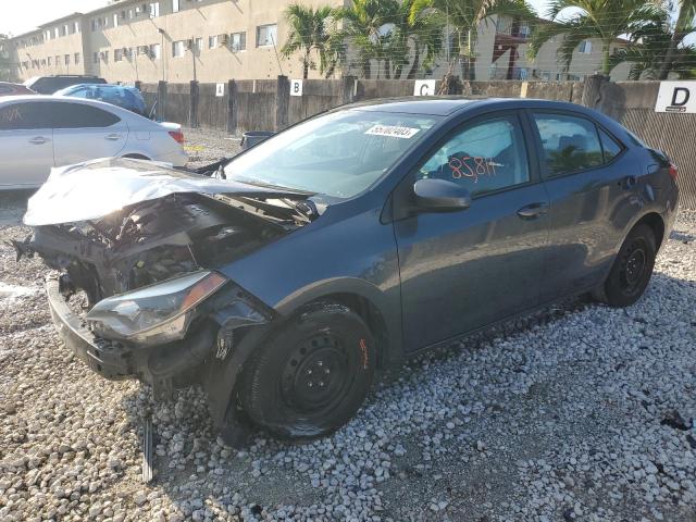 TOYOTA COROLLA L 2016 with VIN 2T1BURHE3GC599476 - Photo from auction