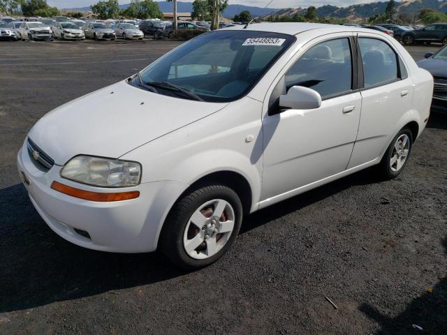CHEVROLET AVEO BASE 2005 with VIN KL1TD52635B470154 - Photo from auction