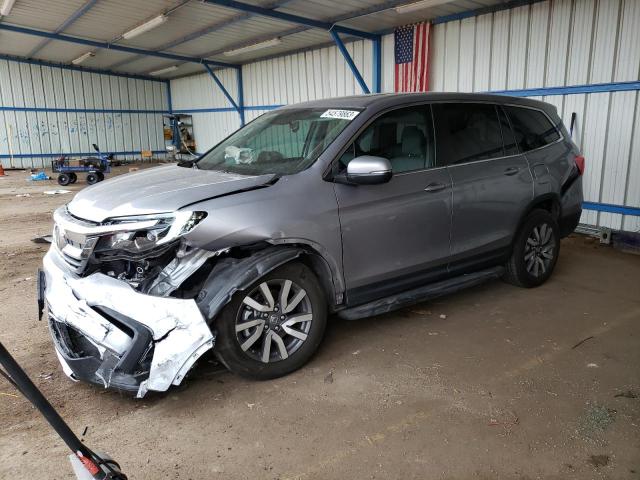 HONDA PILOT EXL 2019 with VIN 5FNYF6H51KB059342 - Photo from auction