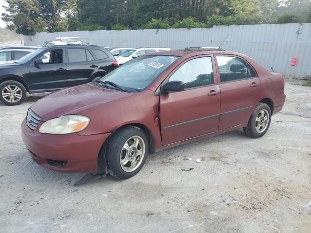 TOYOTA COROLLA CE 2003 with VIN 1NXBR32E03Z058188 - Photo from auction