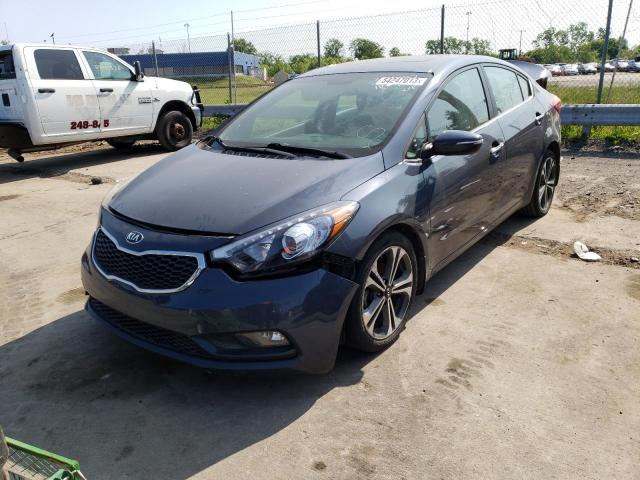 KIA FORTE EX 2015 with VIN KNAFZ4A87F5337477 - Photo from auction