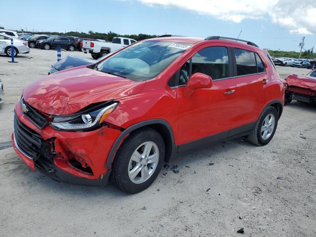 CHEVROLET TRAX 1LT 2018 with VIN 3GNCJLSB8JL170936 - Photo from auction