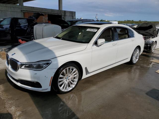 BMW 750 I 2016 with VIN WBA7F0C54GGL99076 - Photo from auction