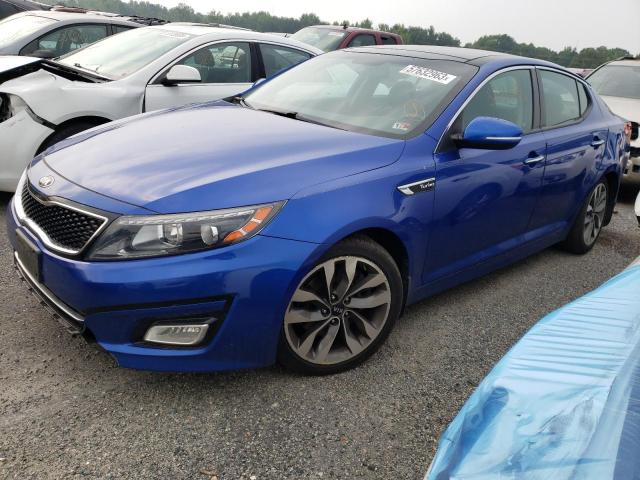 KIA OPTIMA SX 2015 with VIN 5XXGR4A68FG452333 - Photo from auction
