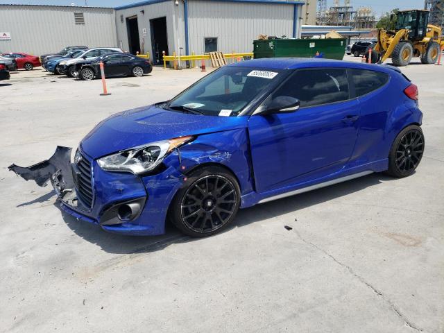 HYUNDAI VELOSTER T 2013 with VIN KMHTC6AE9DU164763 - Photo from auction