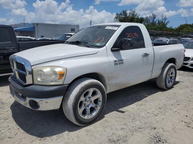 Photo 1 from auction – 2007 DODGE RAM 1500 S with VIN 1D7HA16K07J585199